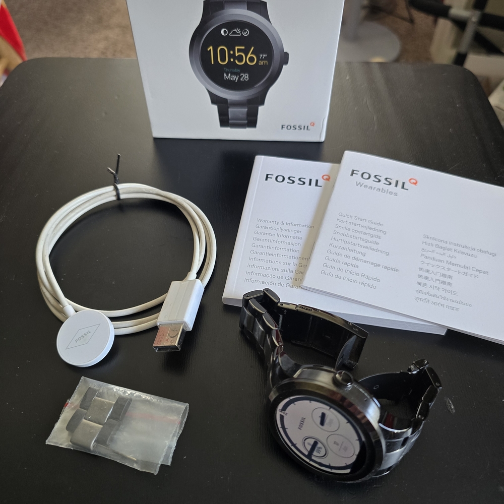 Fossil Q Founder 2.0 Black Smartwatch